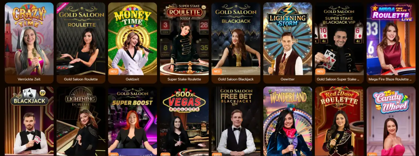 strom strike casino live